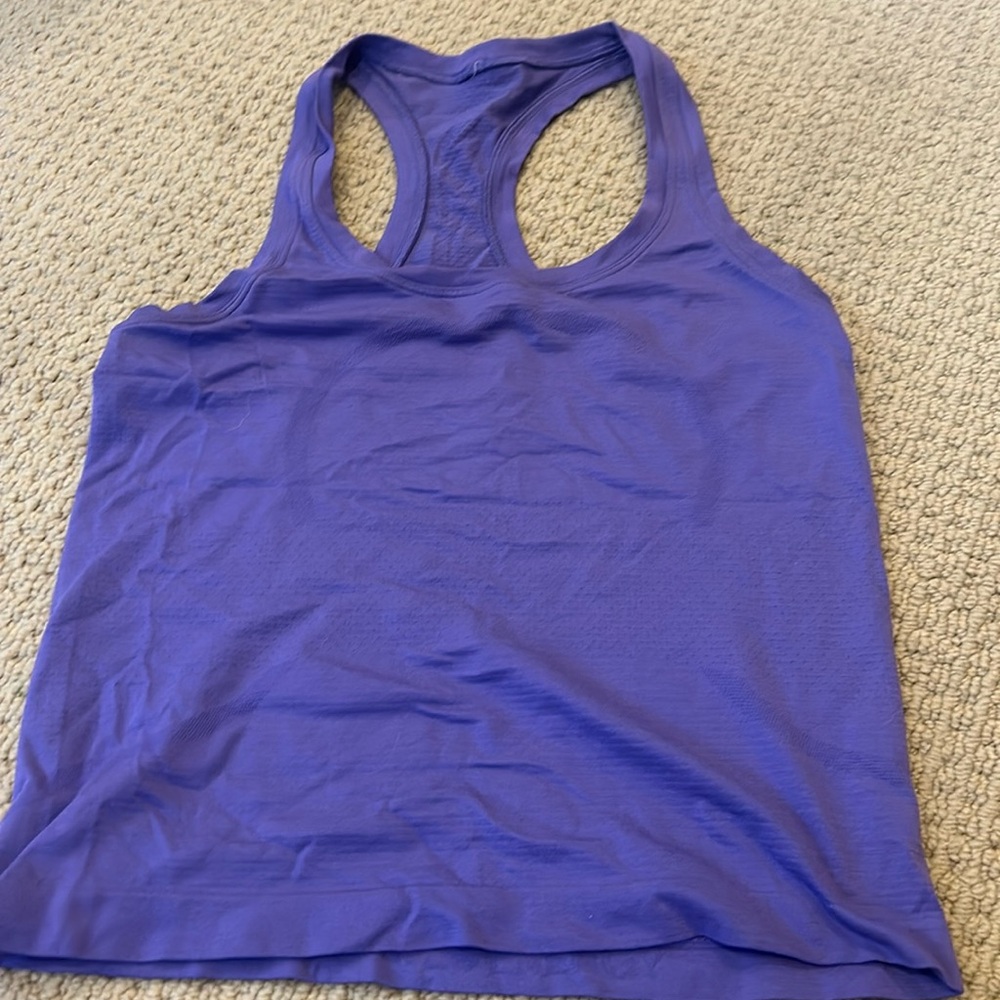 Purple Lululemon Swiftly Tech Race Length